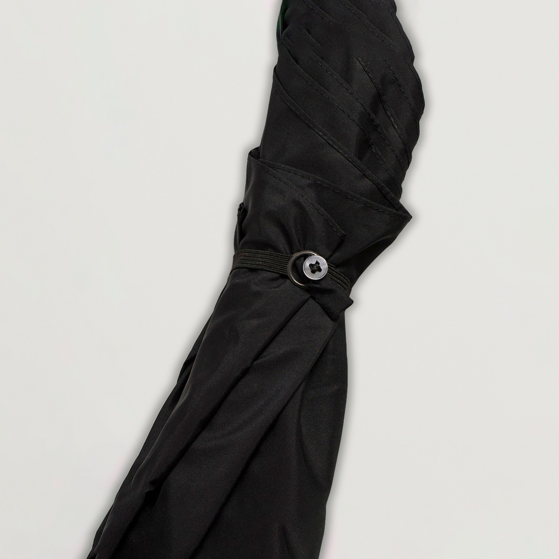 Heren | Paraplu's | Fox Umbrellas | Polished Cherrywood Solid Umbrella Black