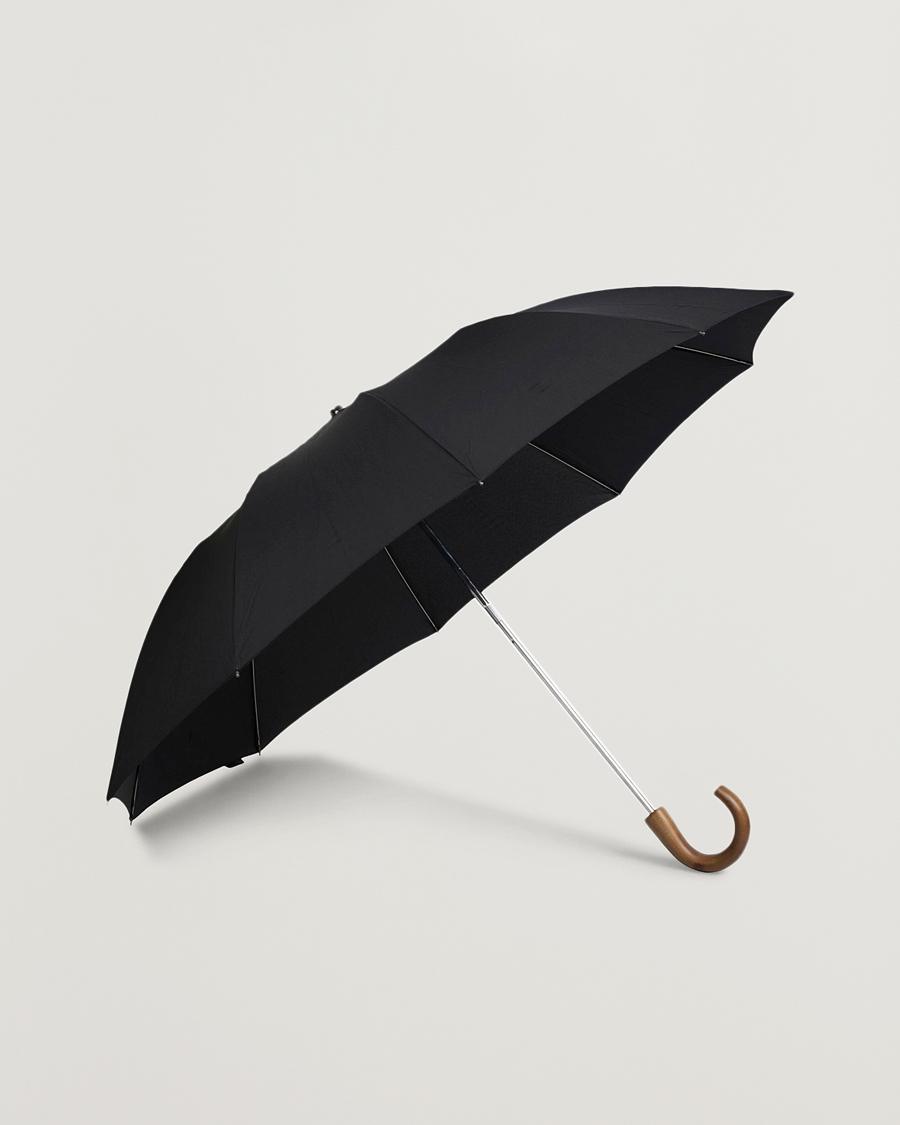 Heren | Paraplu's | Fox Umbrellas | Telescopic Umbrella Black