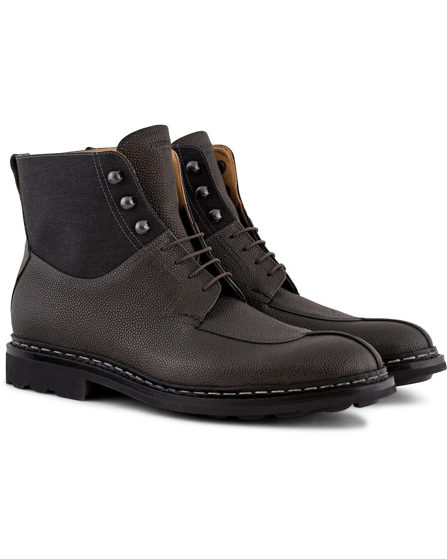 Heren | Heschung Ginkgo Beluga Boot Grained Black Calf | Heschung | Ginkgo Beluga Boot Grained Black Calf
