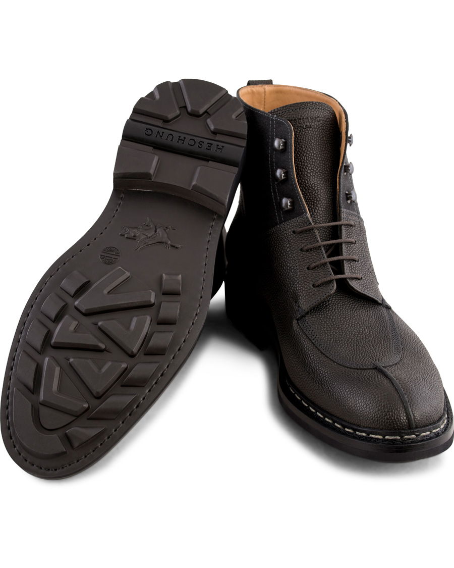 Heren | Heschung Ginkgo Beluga Boot Grained Black Calf | Heschung | Ginkgo Beluga Boot Grained Black Calf