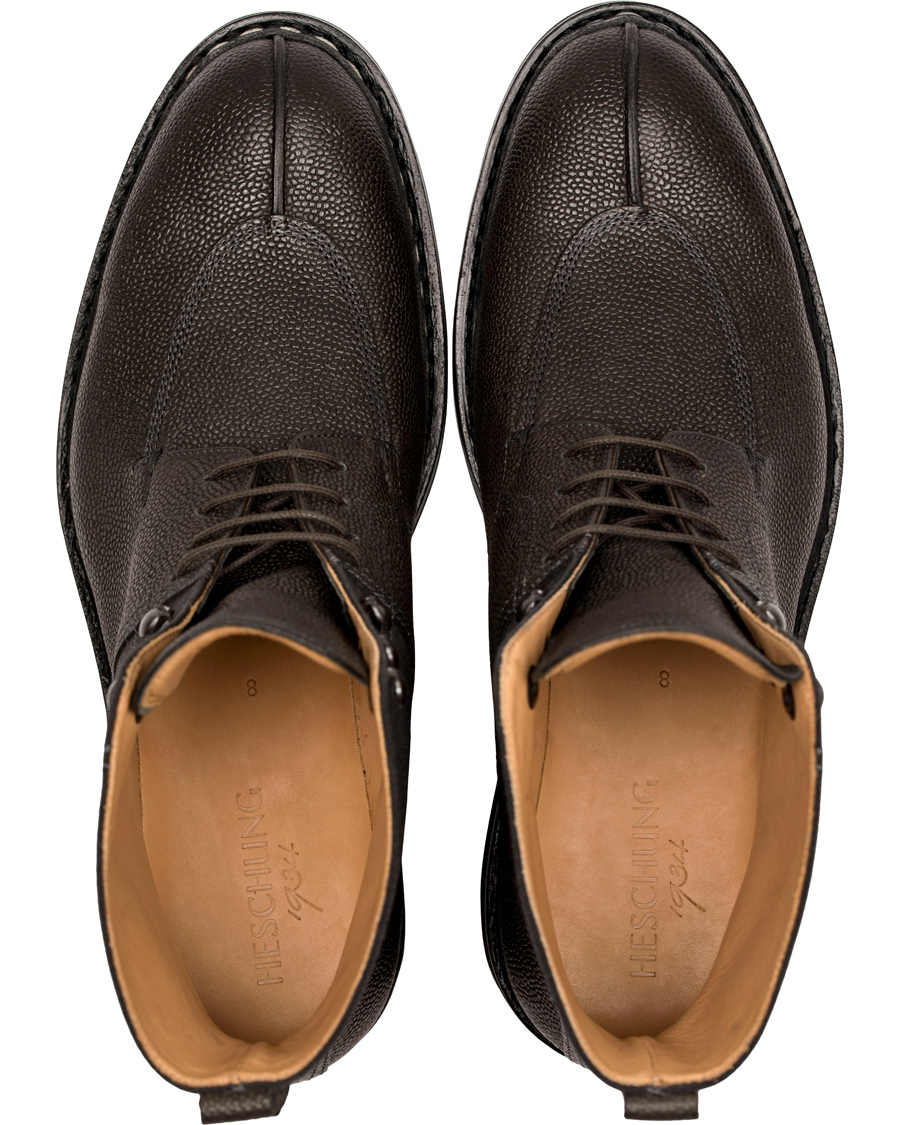 Heren | Heschung Ginkgo Beluga Boot Grained Black Calf | Heschung | Ginkgo Beluga Boot Grained Black Calf