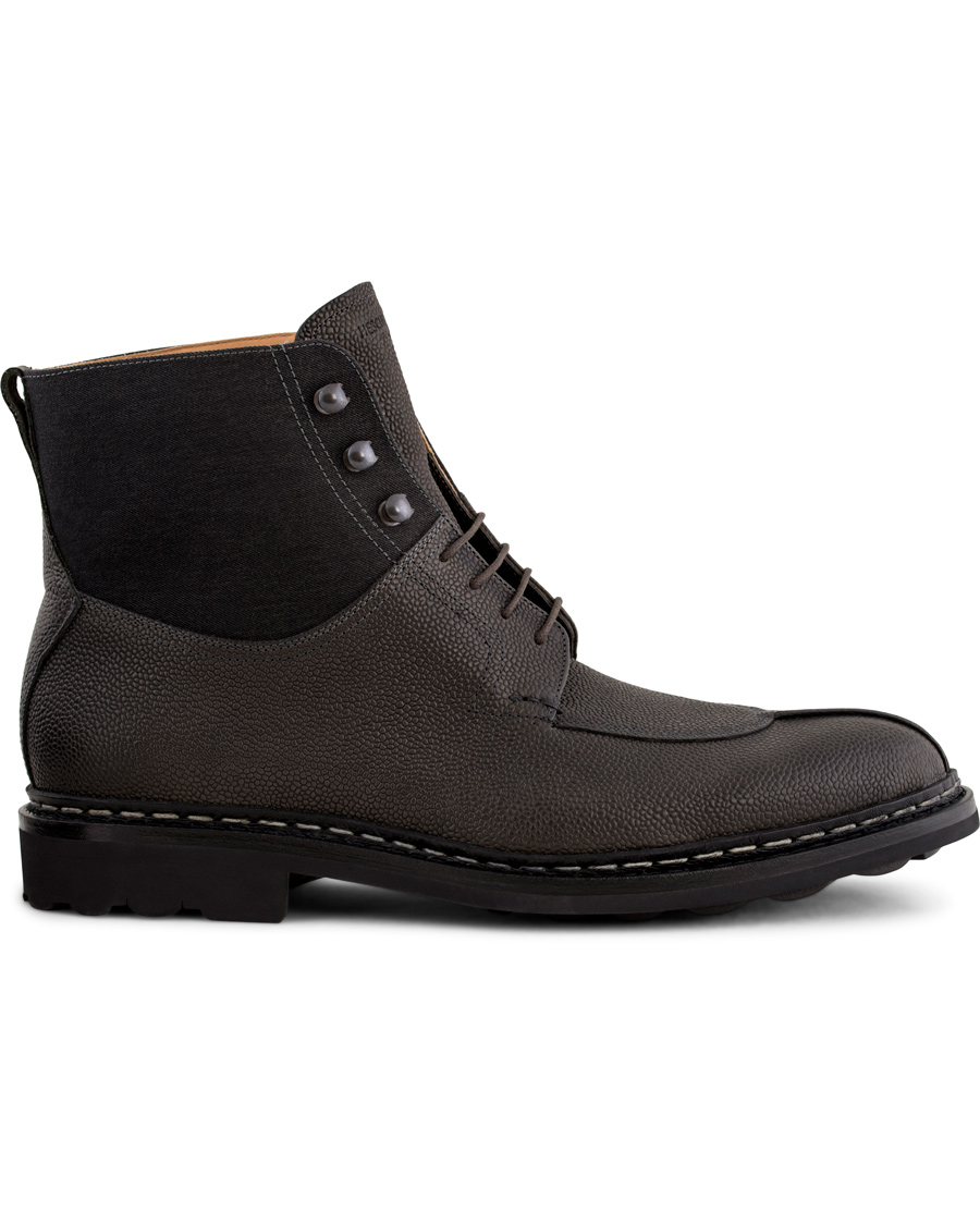 Heren | Heschung Ginkgo Beluga Boot Grained Black Calf | Heschung | Ginkgo Beluga Boot Grained Black Calf