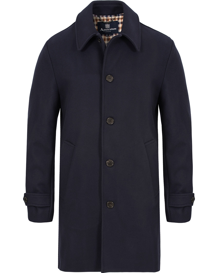 Heren | Jassen | Aquascutum | Logan Coat Navy