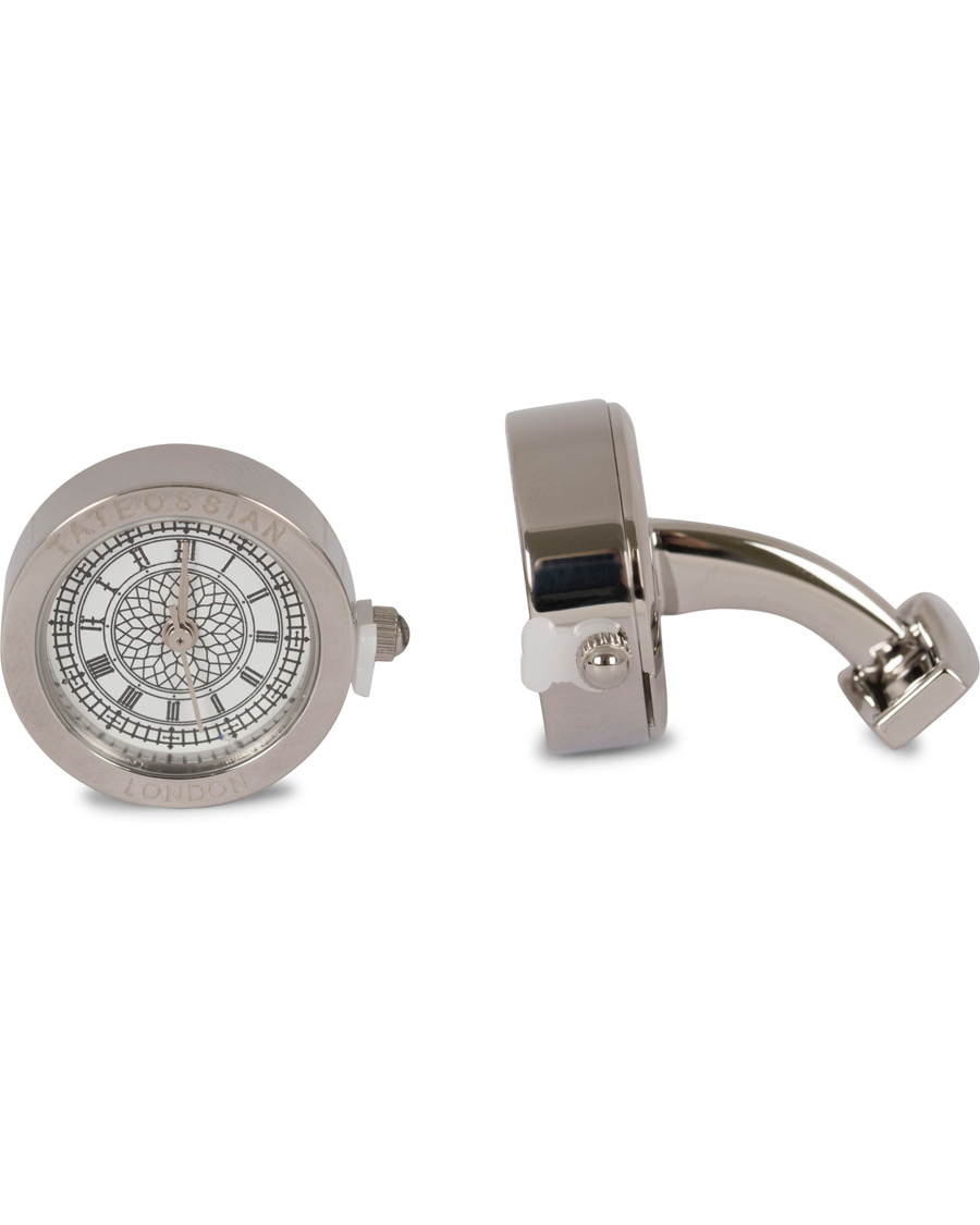 Heren | Tateossian Watch Cufflinks White Big Ben | Tateossian | Watch Cufflinks White Big Ben