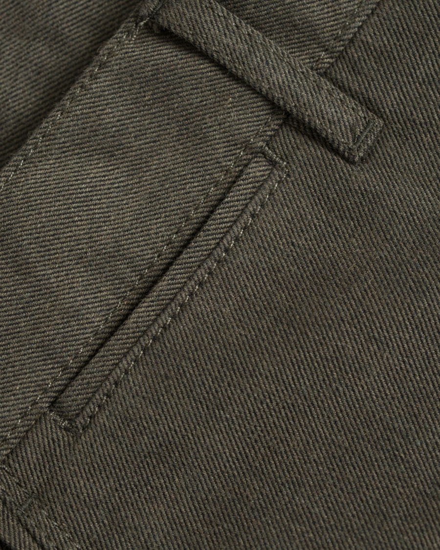 Heren | Broeken | J.Lindeberg | Chaze Flannel Twill Chino Maori Green
