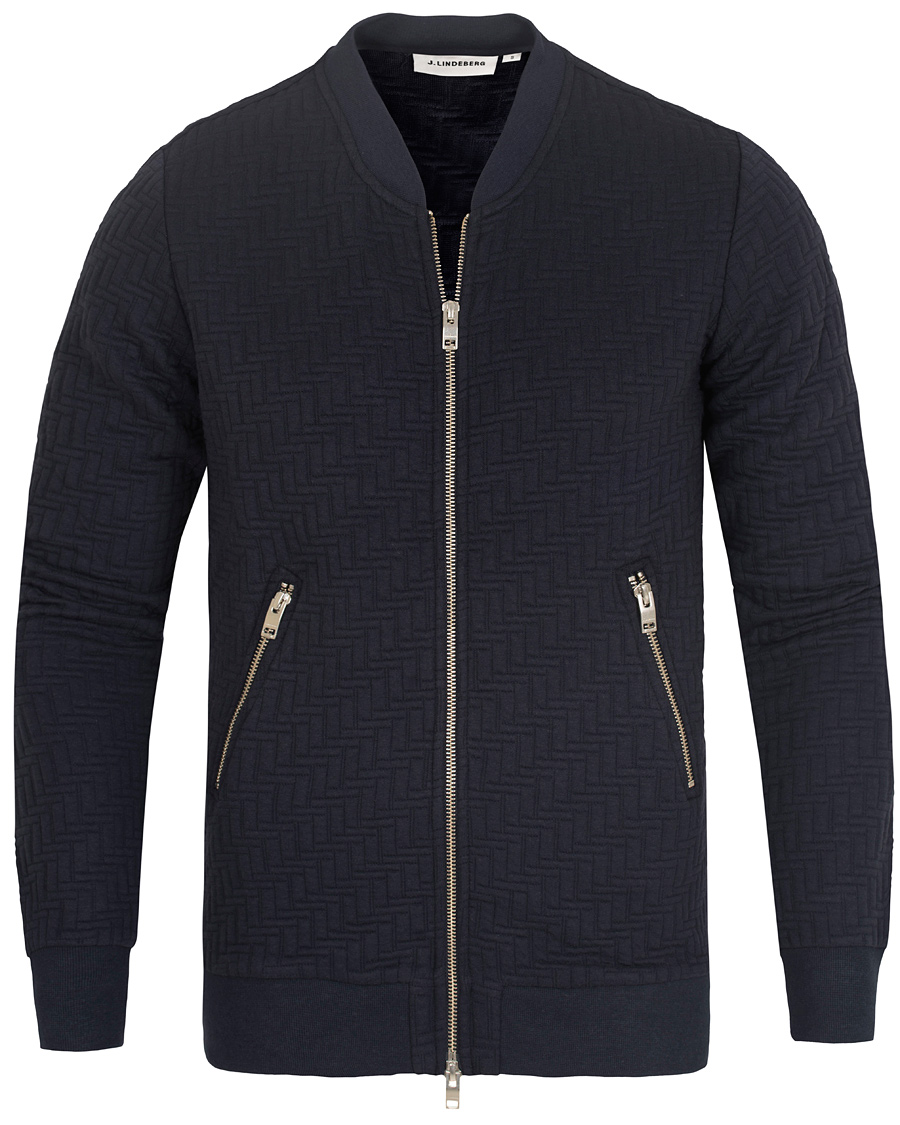 Heren | Truien | J.Lindeberg | Randall Quilt Jersey Midnight