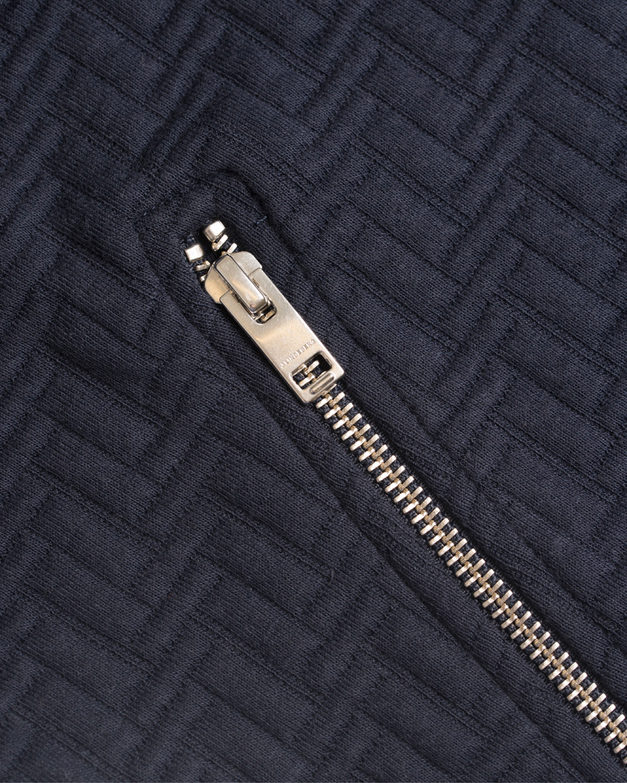 Heren | Truien | J.Lindeberg | Randall Quilt Jersey Midnight