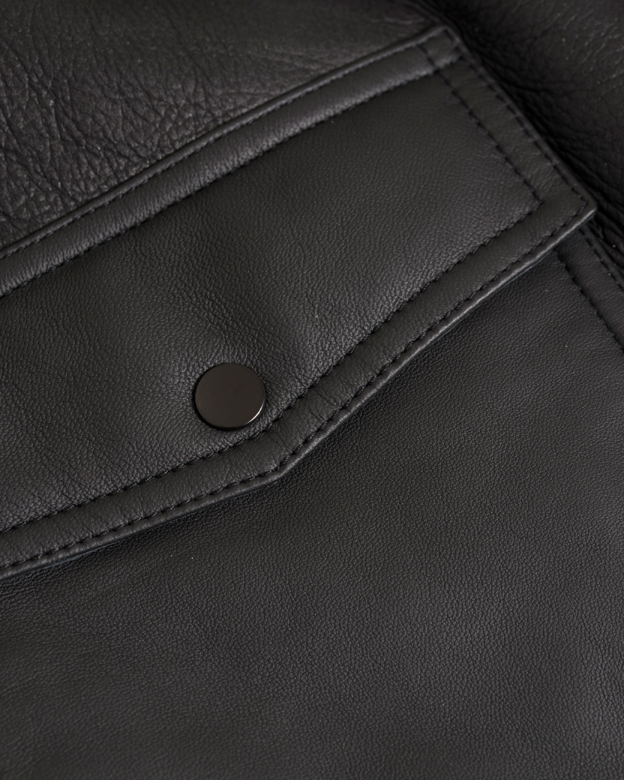 Heren | Jassen | GANT Rugger | The Shearling Aviator Jacket Black