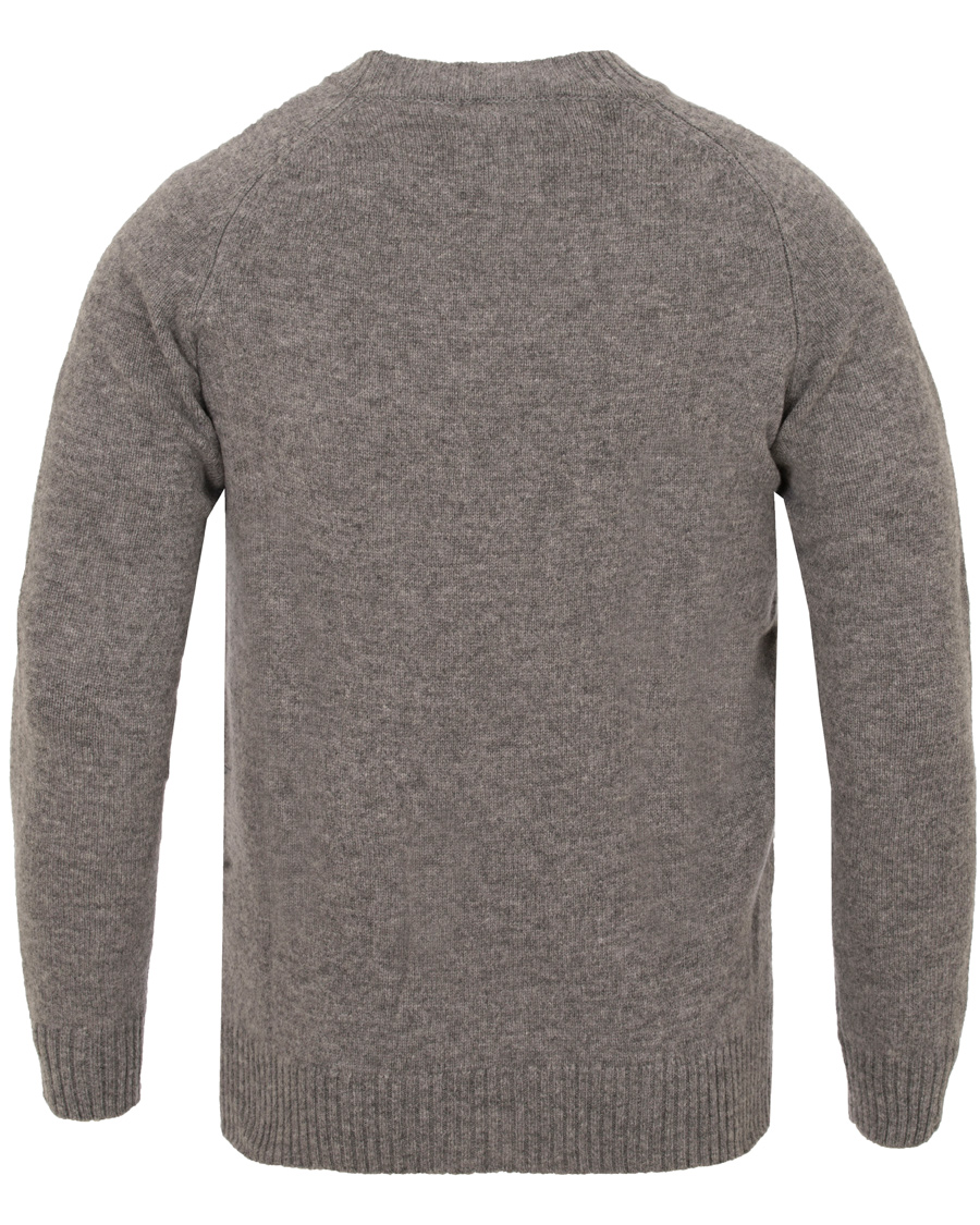 Heren | Truien | GANT Rugger | The Shetland Sweater Grey Melange