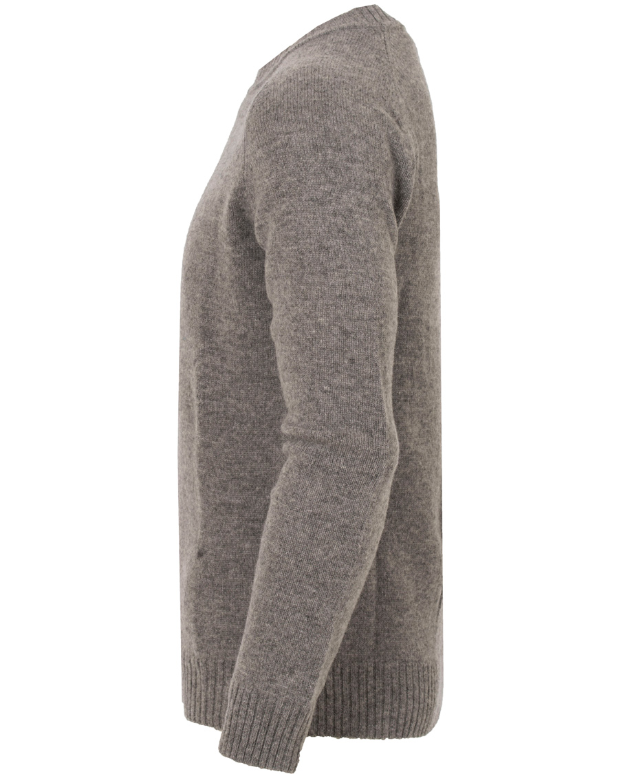 Heren | Truien | GANT Rugger | The Shetland Sweater Grey Melange