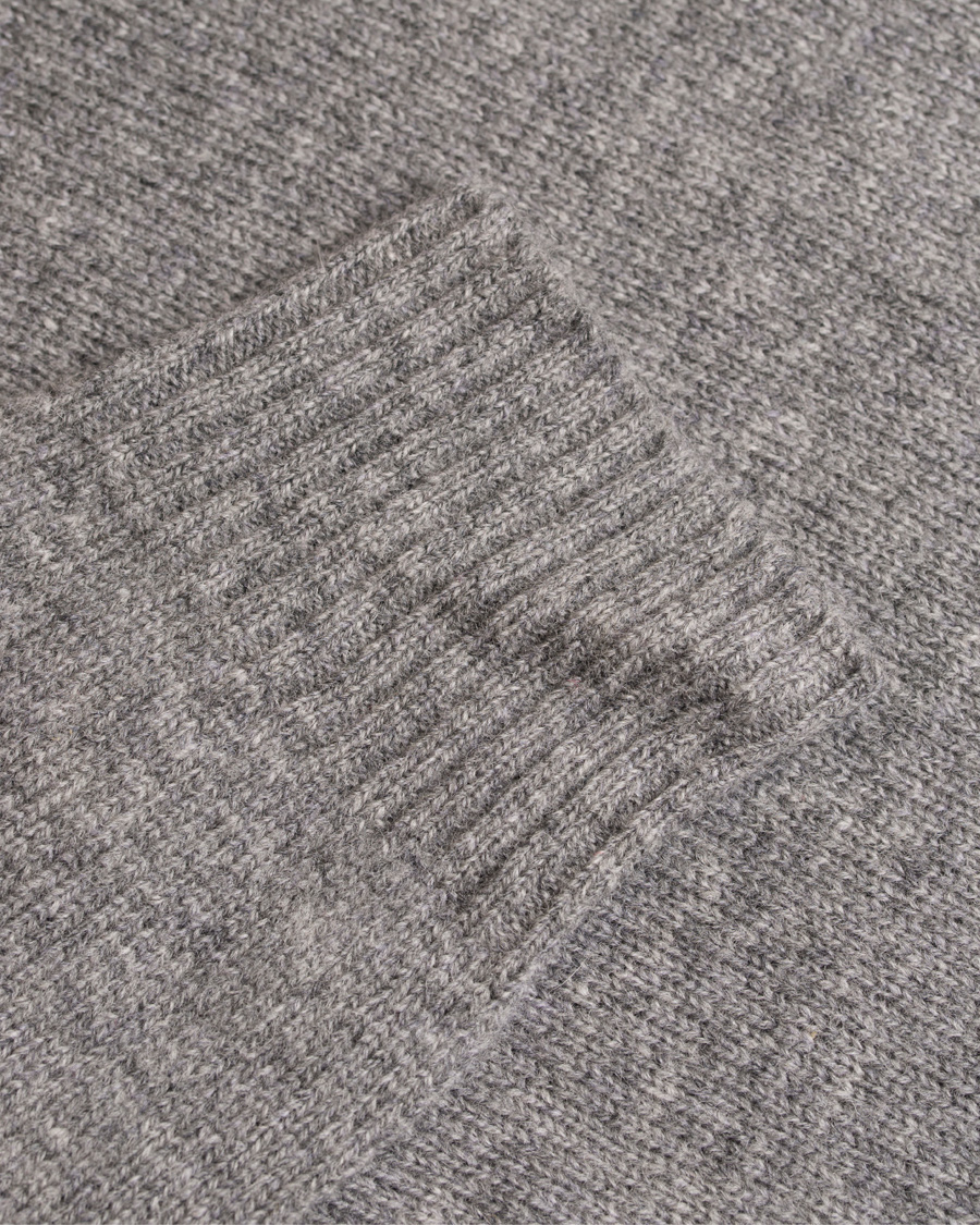 Heren | Truien | GANT Rugger | The Shetland Sweater Grey Melange