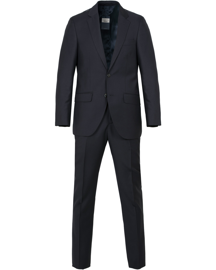 Heren | Pakken | Hackett | Mayfair Wool Suit Midnight