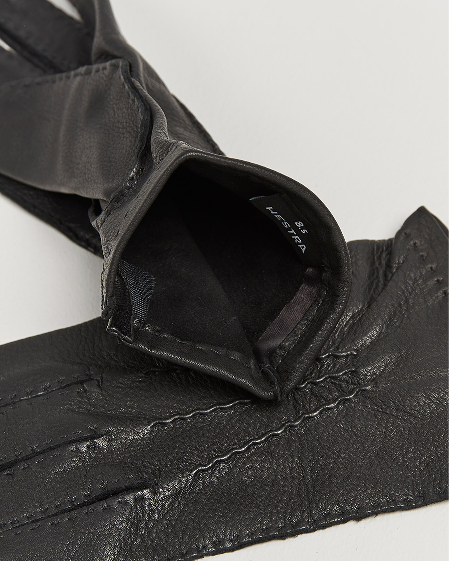 Heren | Business & Beyond | Hestra | Henry Unlined Deerskin Glove Black