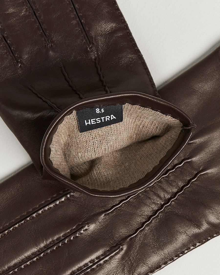 Heren | Handschoenen | Hestra | Edward Wool Liner Glove Espresso