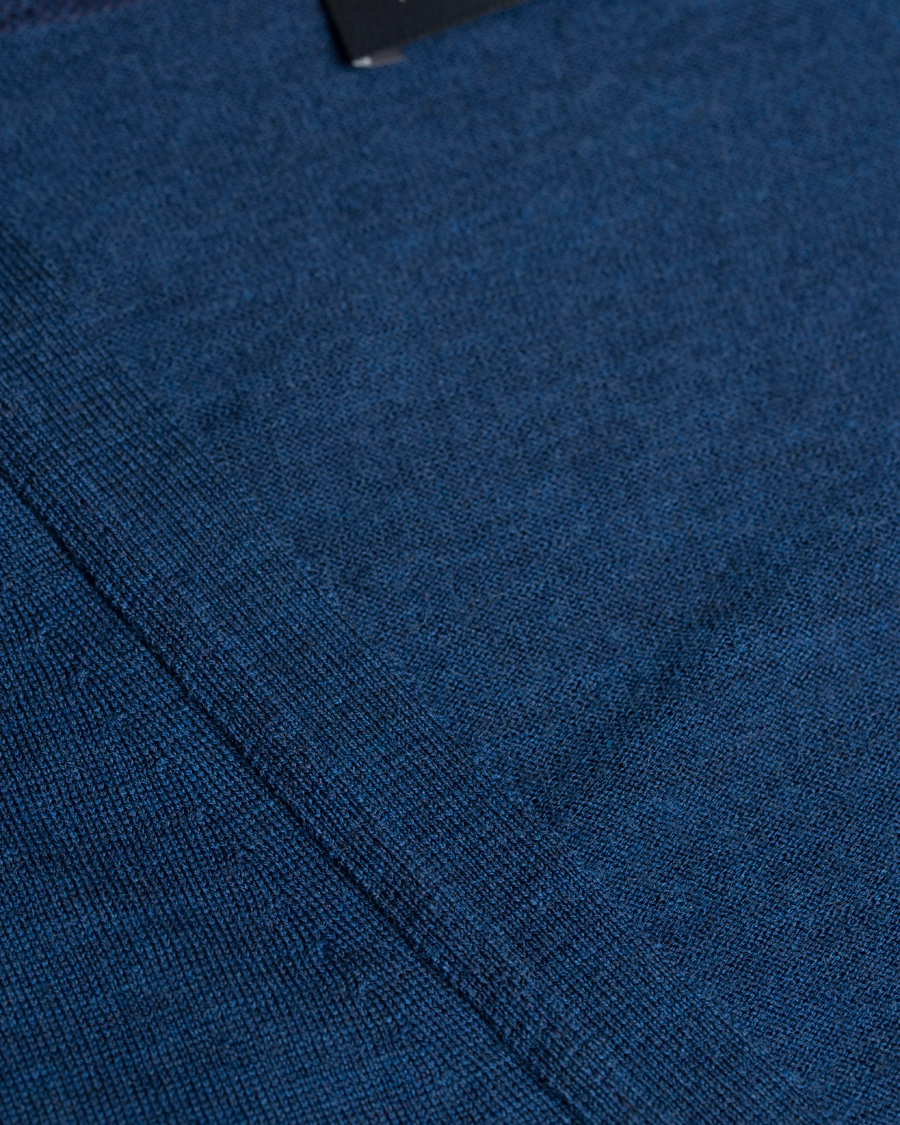 Heren | Truien | John Smedley | Bryn Extra Fine Merino Cardigan Indigo