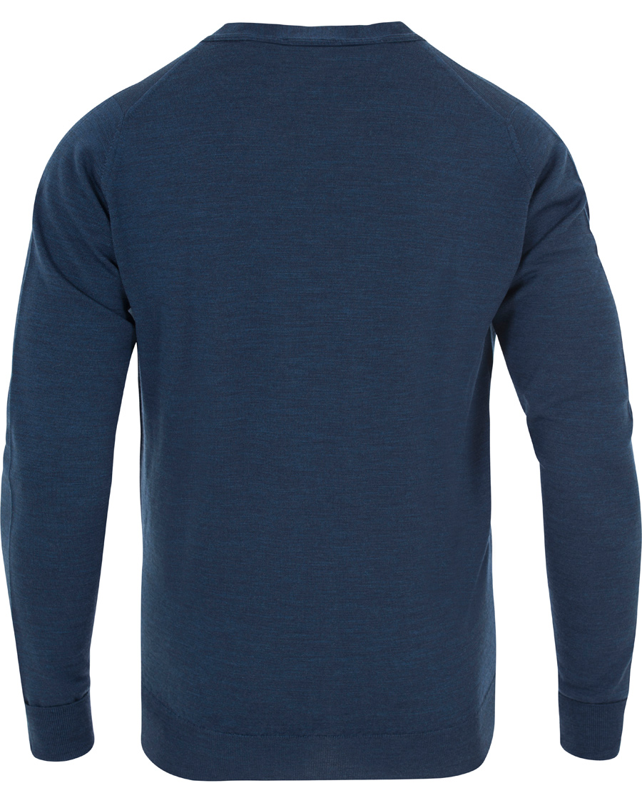 Heren | Truien | John Smedley | Bryn Extra Fine Merino Cardigan Indigo