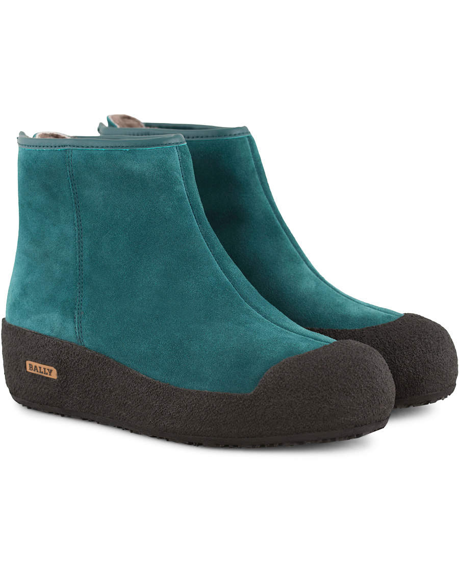 Heren | Bally Guard II Curling Lady Boot Teal Green | Bally | Guard II Curling Lady Boot Teal Green