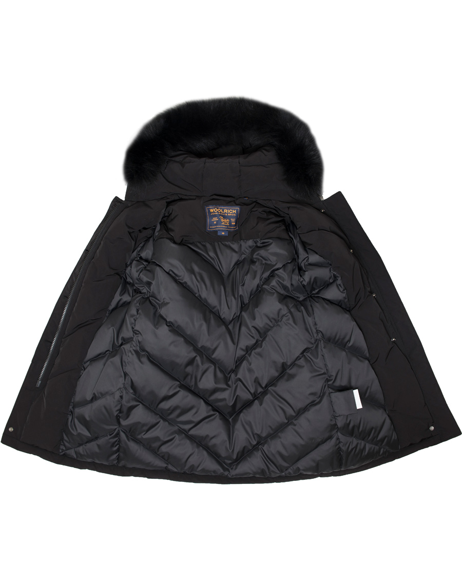 Heren | Jassen | Woolrich | Woman Arctic Luxury Fox Parka New Black