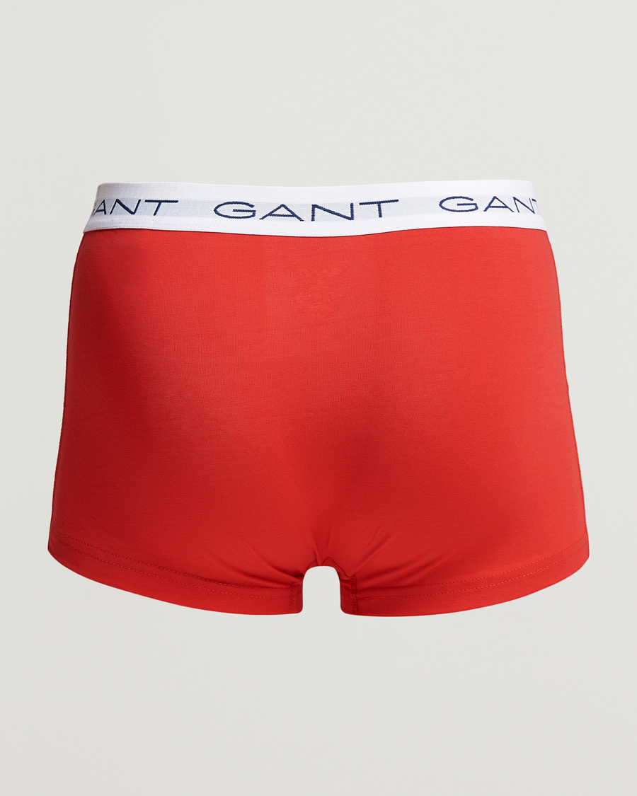 Heren | Ondergoed | GANT | 3-Pack Trunk Boxer Red/Navy/White