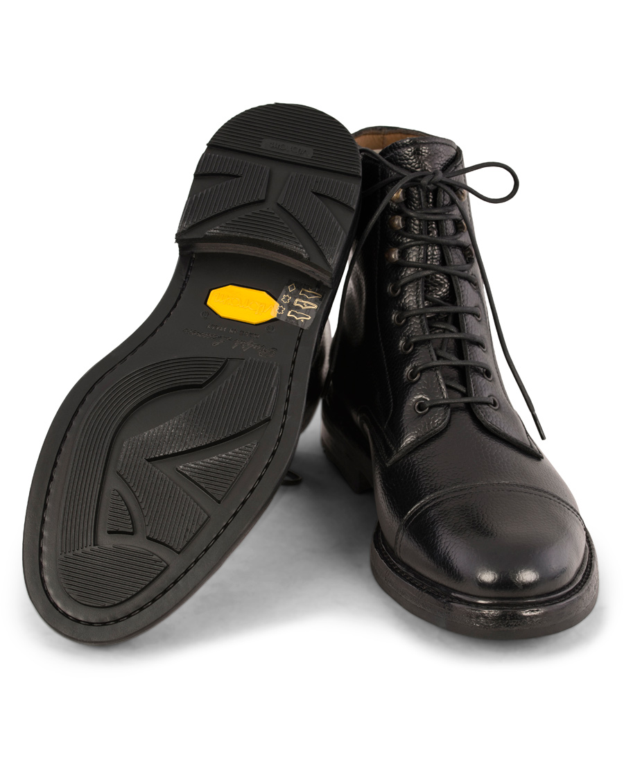Heren | Ralph Lauren Macomb Boot Country Grain Black | Polo Ralph Lauren | Ralph Lauren Macomb Boot Country Grain Black