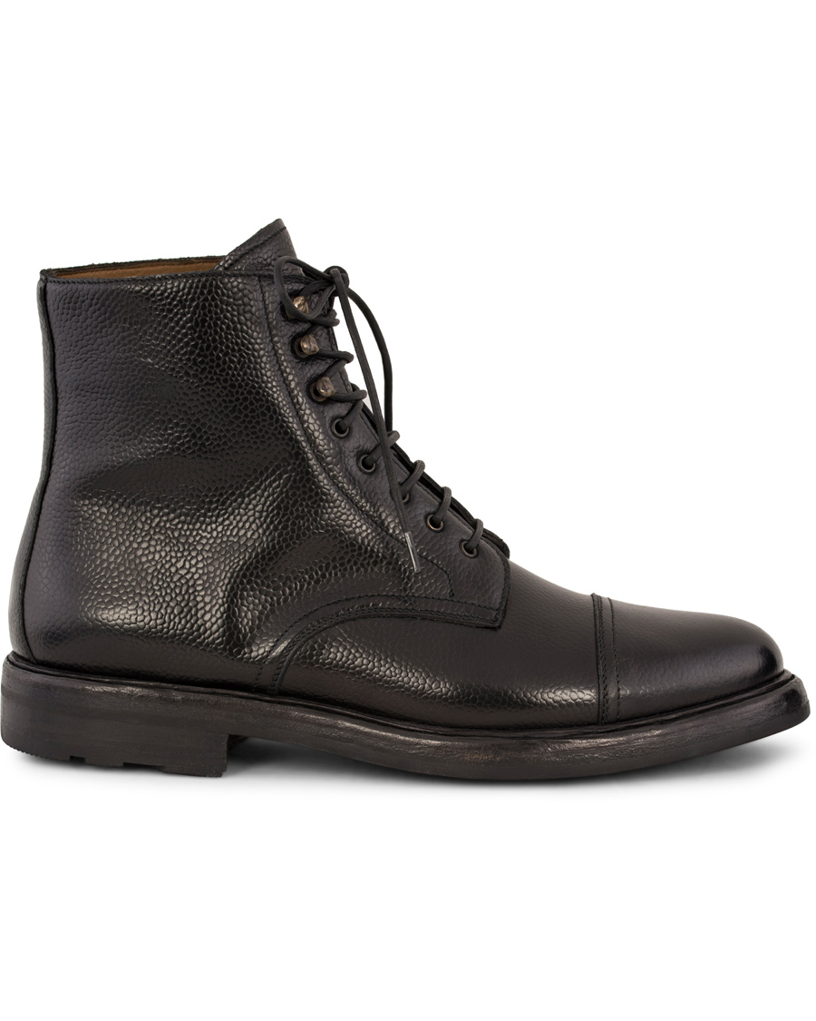 Heren | Ralph Lauren Macomb Boot Country Grain Black | Polo Ralph Lauren | Ralph Lauren Macomb Boot Country Grain Black