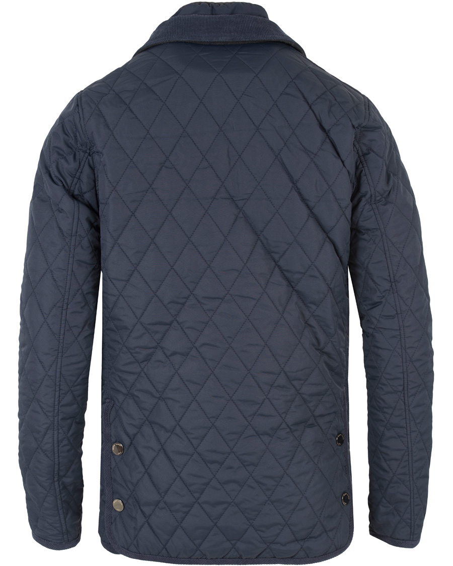 Heren | Jassen | Henri-Lloyd | Henri Lloyd Gelyn Long Quilted Jacket Navy