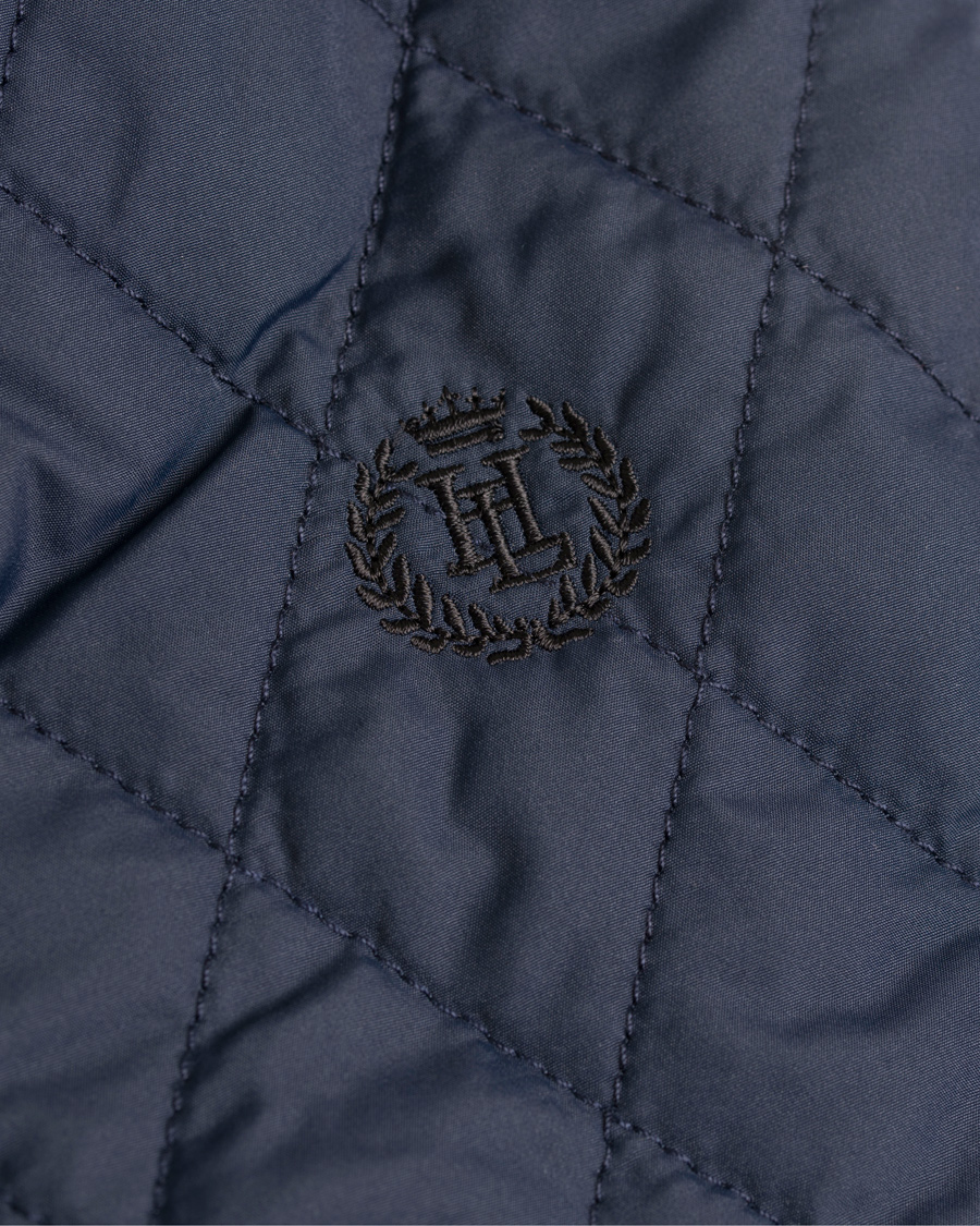 Heren | Jassen | Henri-Lloyd | Henri Lloyd Gelyn Long Quilted Jacket Navy