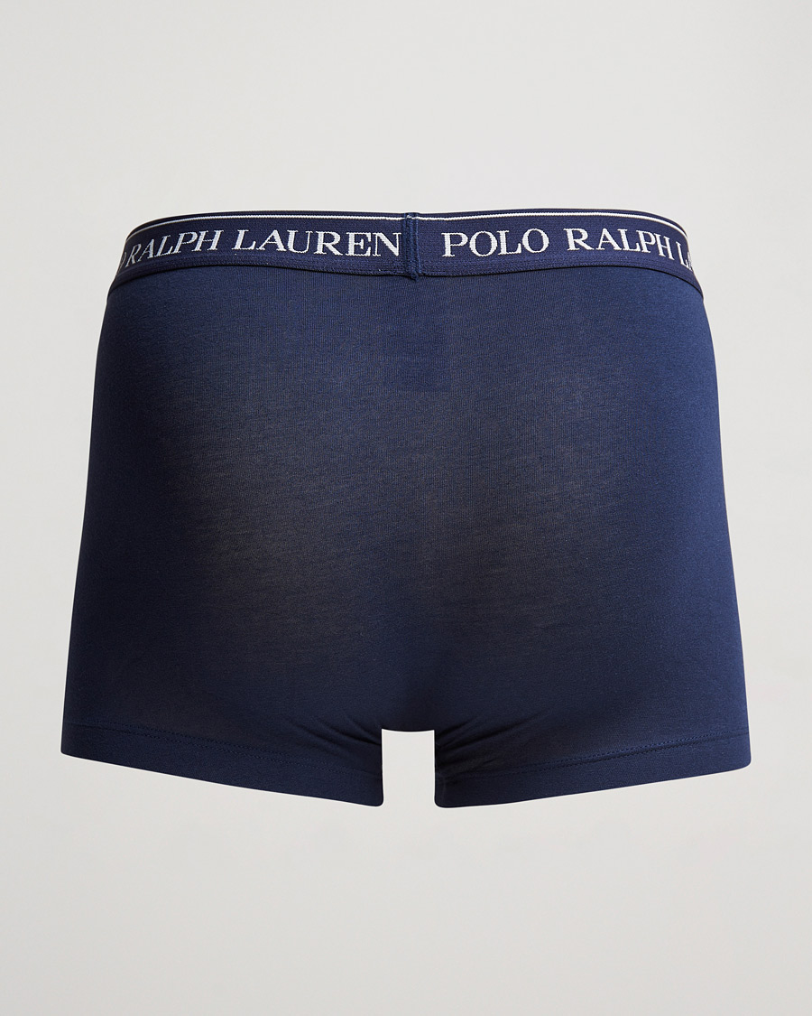 Men | Underwear | Polo Ralph Lauren | 3-Pack Trunk Navy