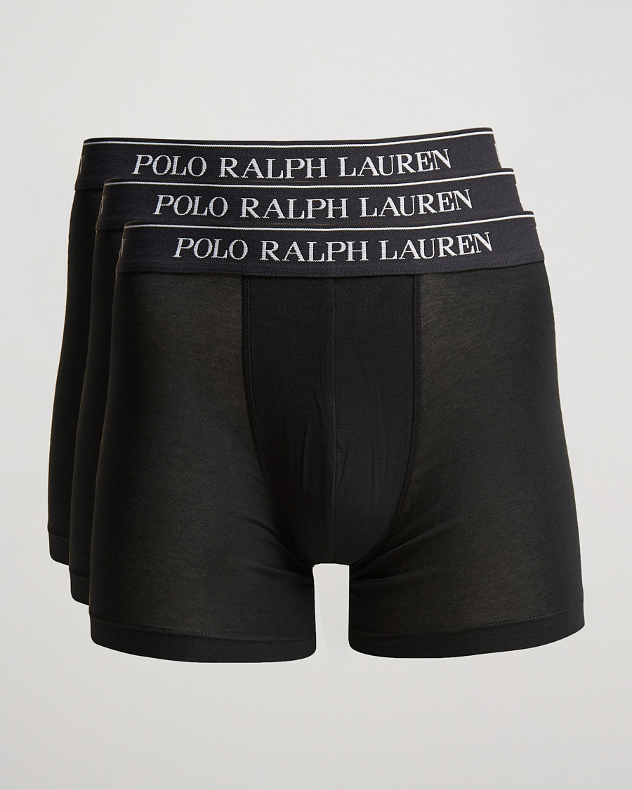 Heren | Ondergoed | Polo Ralph Lauren | 3-Pack Boxer Brief Polo Black