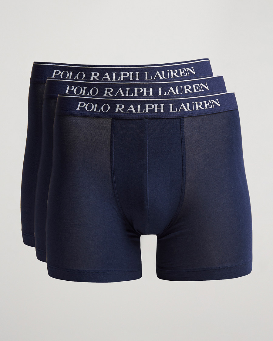 Heren | Ondergoed | Polo Ralph Lauren | 3-Pack Boxer Brief Navy