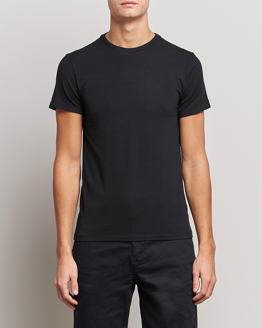 Heren | T-shirts | Polo Ralph Lauren | 2-Pack Cotton Stretch Polo Black