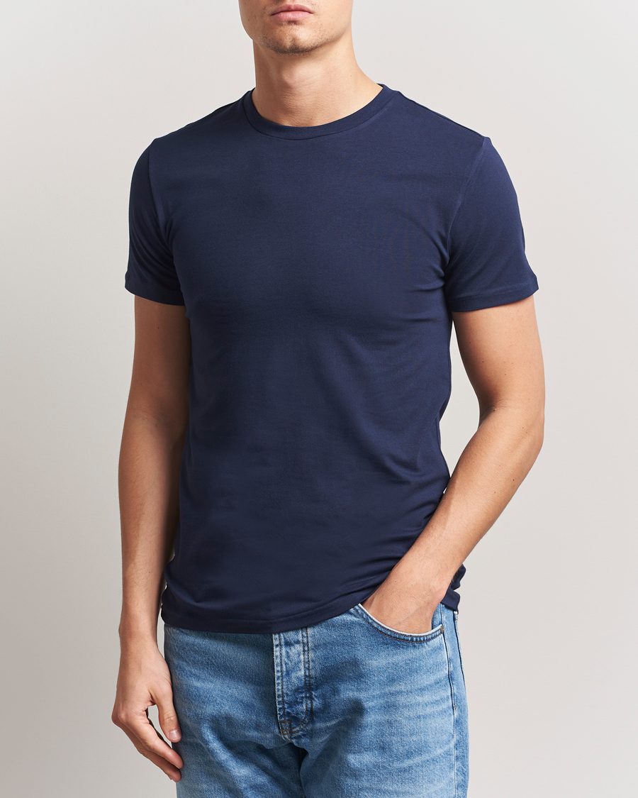 Heren | T-shirts | Polo Ralph Lauren | 2-Pack Cotton Stretch T-Shirt Cruise Navy