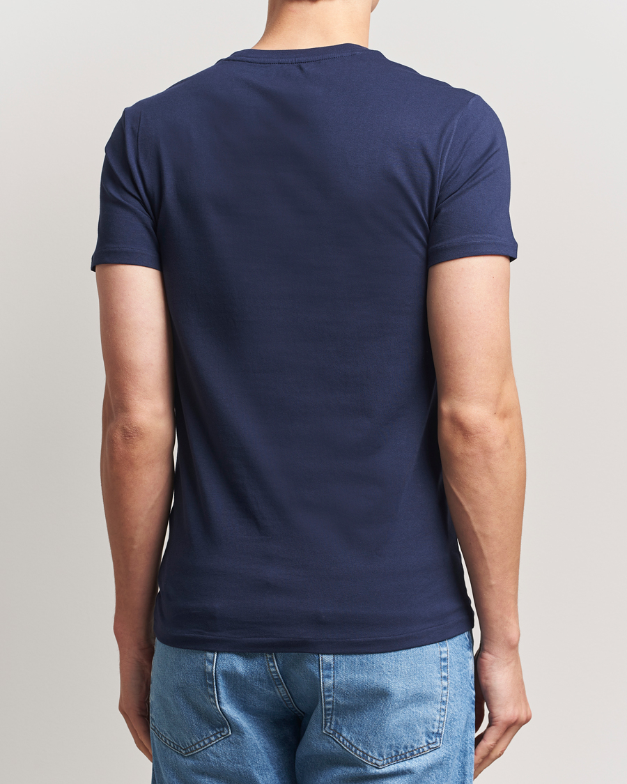 Heren | T-shirts | Polo Ralph Lauren | 2-Pack Cotton Stretch T-Shirt Cruise Navy