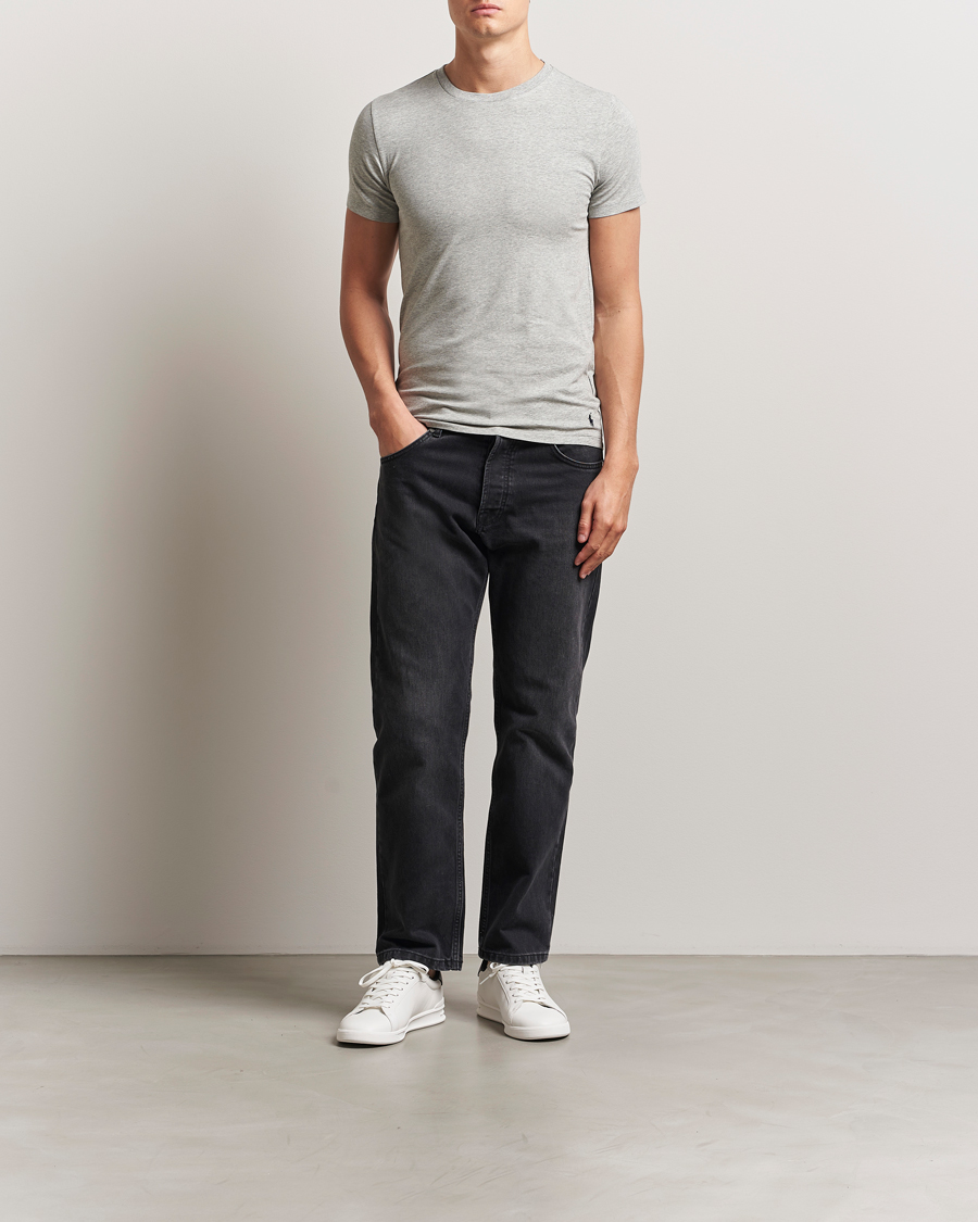 Heren | T-shirts | Polo Ralph Lauren | 2-Pack Cotton Stretch T-Shirt Andover Heather