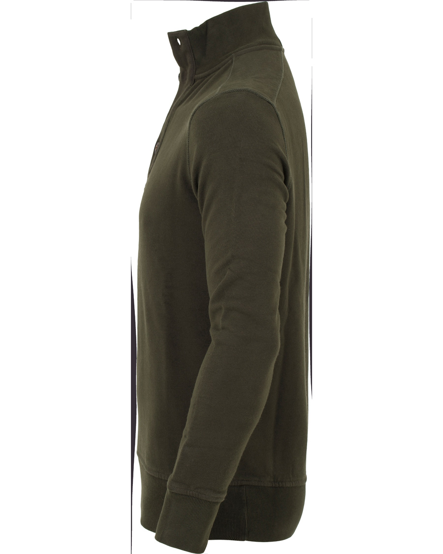 Heren | Truien | Polo Ralph Lauren | Half Button Knitted Sweater Squadron Green