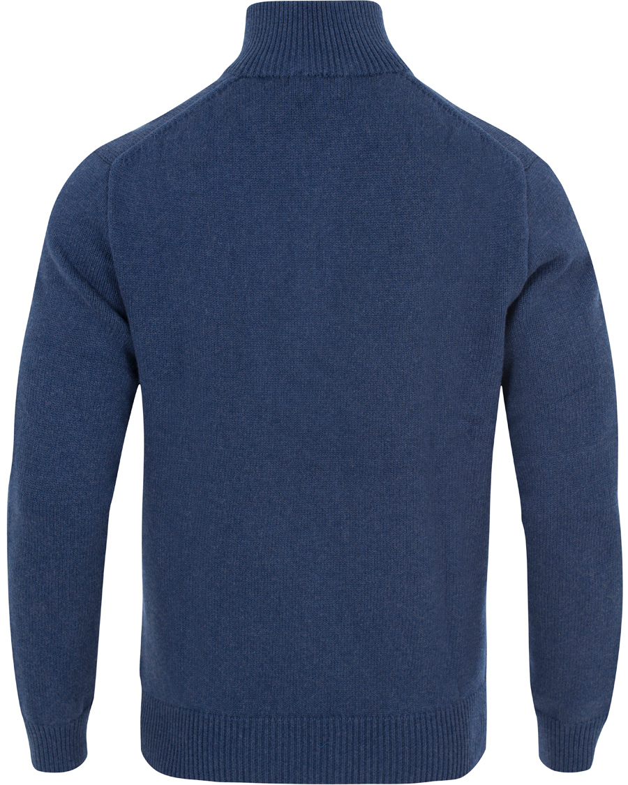 Heren | Truien | Polo Ralph Lauren | Cotton/Curado Half Zip Sweater Shale Blue Heather