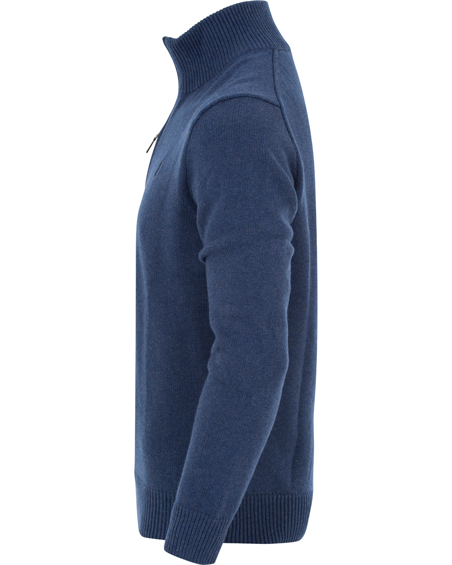 Heren | Truien | Polo Ralph Lauren | Cotton/Curado Half Zip Sweater Shale Blue Heather