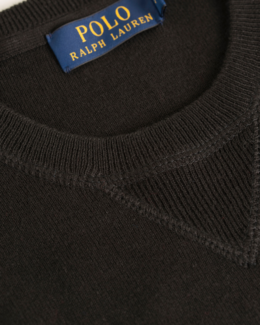 Heren | Truien | Polo Ralph Lauren | Crew Neck Knitted Sweater Polo Black