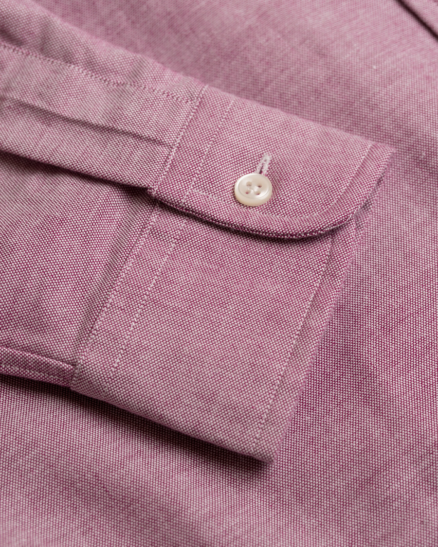 Heren | Overhemden | Polo Ralph Lauren | Slim Fit Stretch Oxford Shirt Crimson Purple