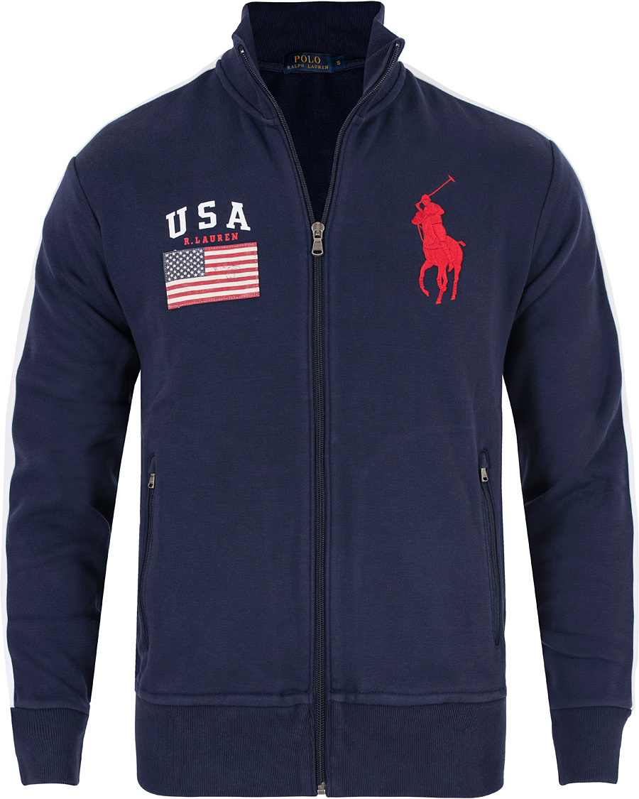 Heren | Truien | Polo Ralph Lauren | USA Track Jacket French Navy