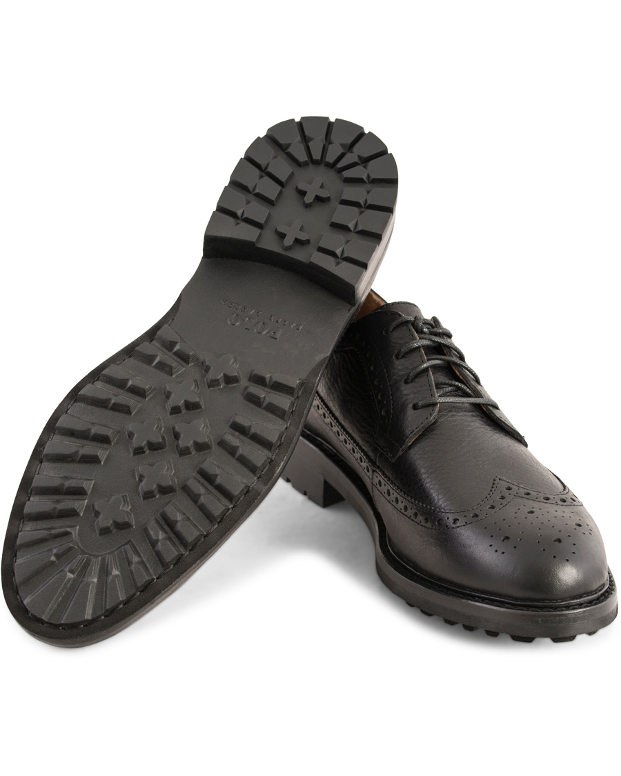 Heren | Polo Ralph Lauren Nyles Brouge Derby Black | Polo Ralph Lauren | Nyles Brouge Derby Black
