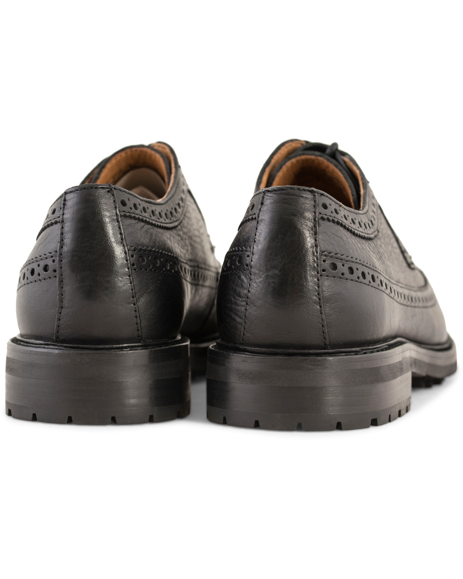 Heren | Polo Ralph Lauren Nyles Brouge Derby Black | Polo Ralph Lauren | Nyles Brouge Derby Black