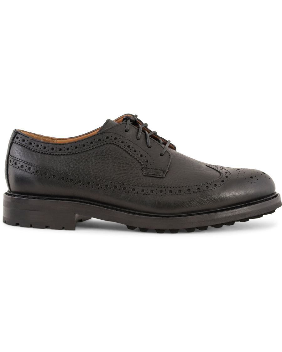 Heren | Polo Ralph Lauren Nyles Brouge Derby Black | Polo Ralph Lauren | Nyles Brouge Derby Black