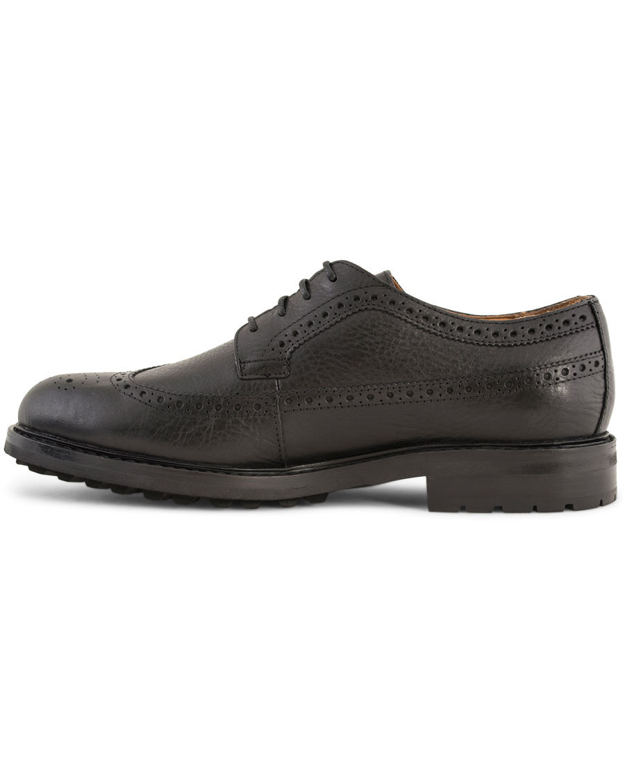 Heren | Polo Ralph Lauren Nyles Brouge Derby Black | Polo Ralph Lauren | Nyles Brouge Derby Black