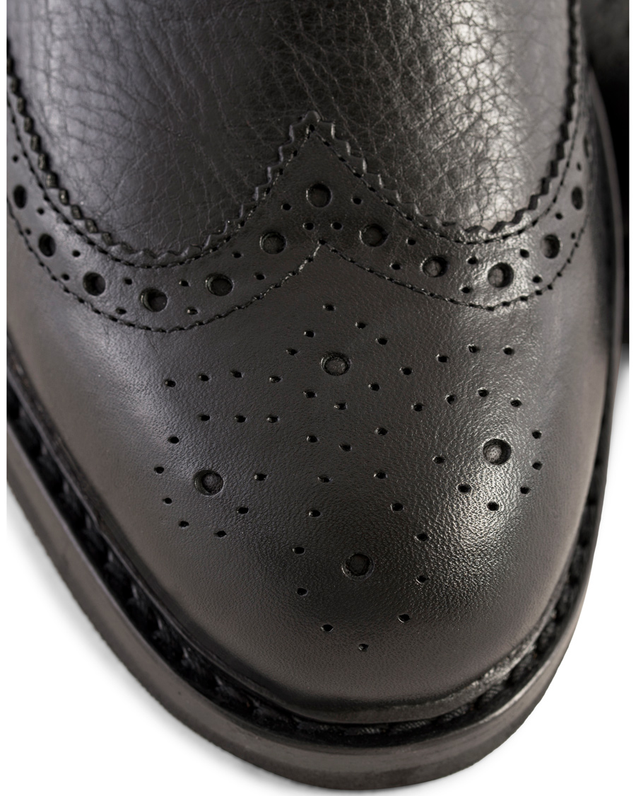 Heren | Polo Ralph Lauren Nyles Brouge Derby Black | Polo Ralph Lauren | Nyles Brouge Derby Black
