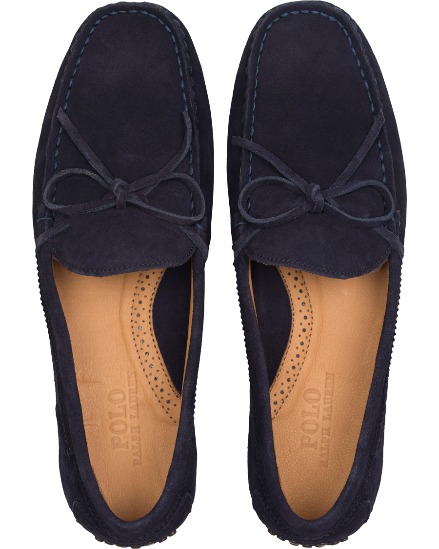 Heren | Polo Ralph Lauren Woodford Carshoes Navy Suede | Polo Ralph Lauren | Woodford Carshoes Navy Suede