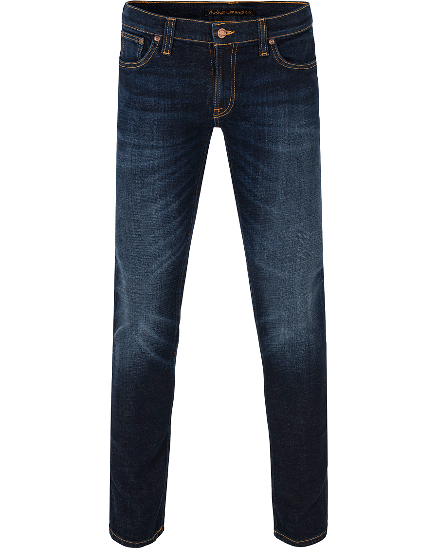 Heren | Jeans | Nudie Jeans | Long John Organic Slim Fit Stretch Jeans Sparkles