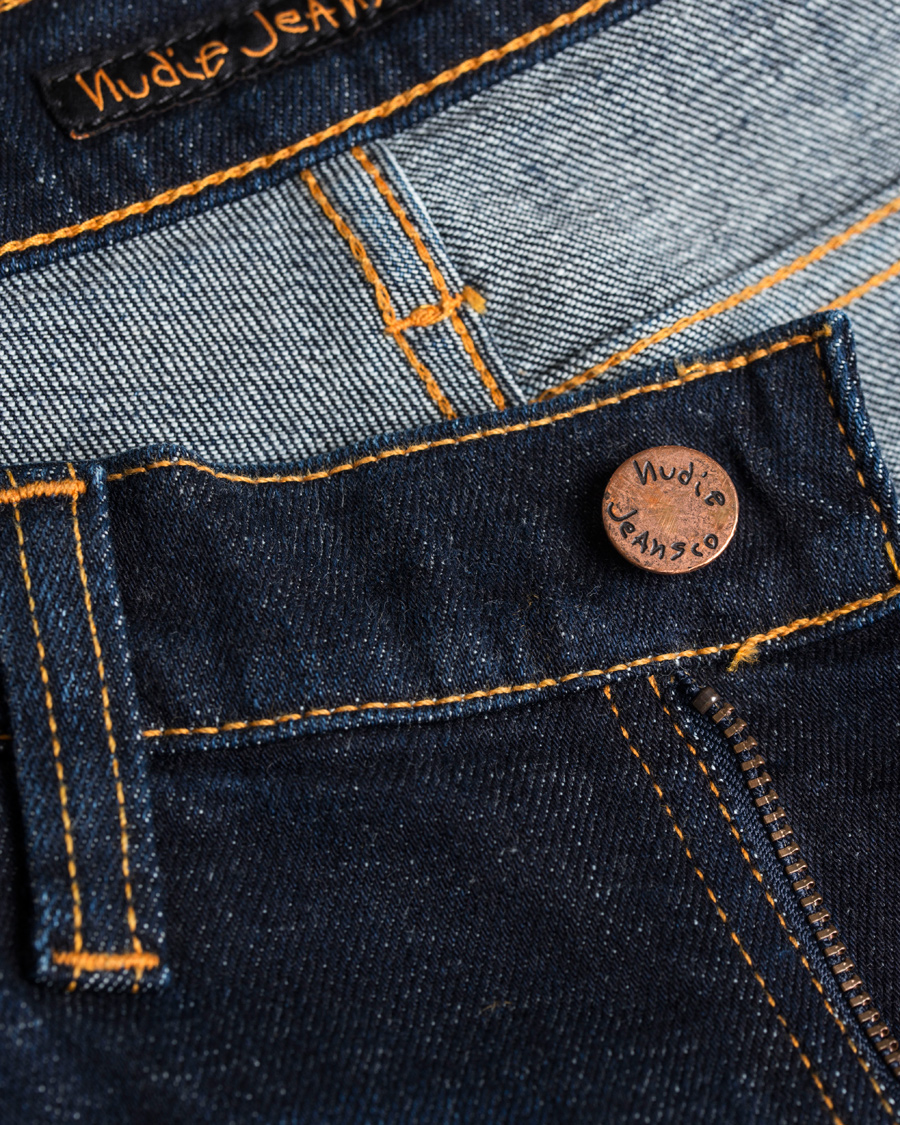 Heren | Jeans | Nudie Jeans | Long John Organic Slim Fit Stretch Jeans Sparkles