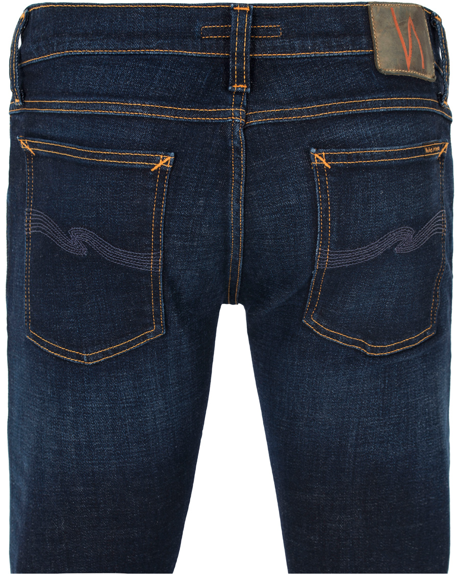 Heren | Jeans | Nudie Jeans | Long John Organic Slim Fit Stretch Jeans Sparkles