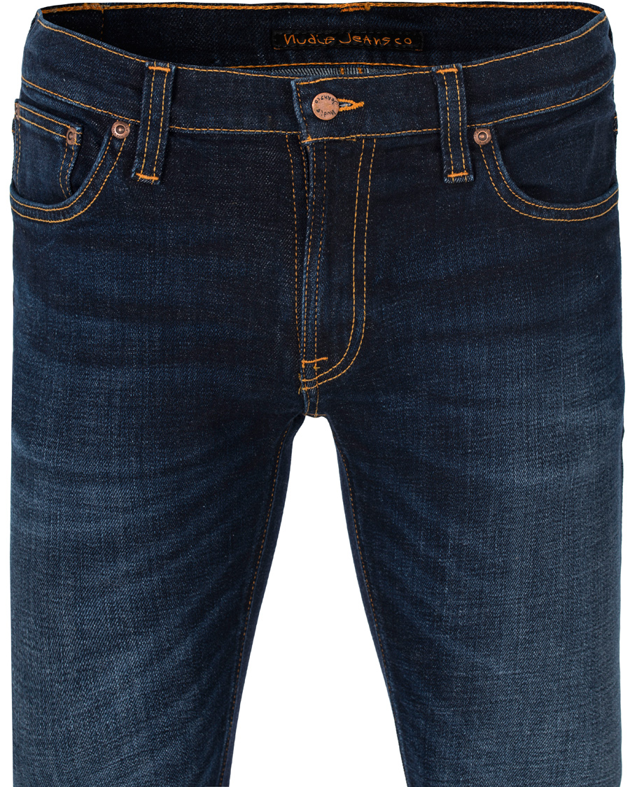 Heren | Jeans | Nudie Jeans | Long John Organic Slim Fit Stretch Jeans Sparkles